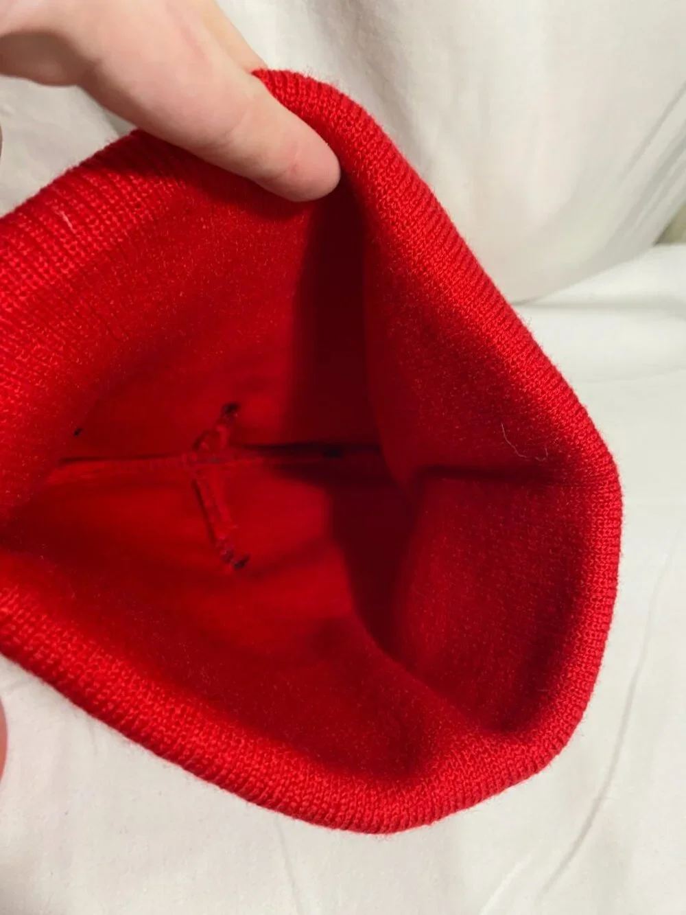 FLWR PWR Red Beanie & Matching Insulated Water Bottle Set Stay Hydrated